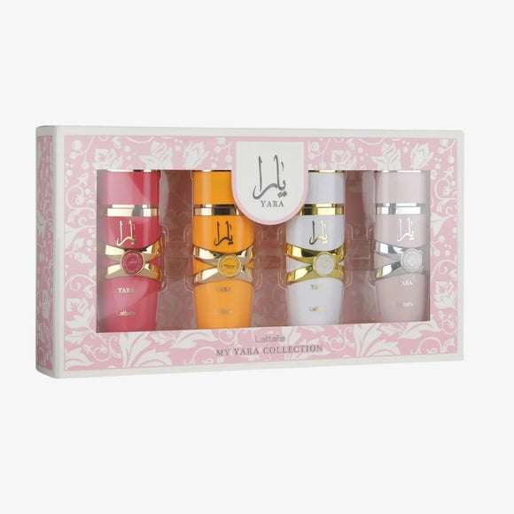 Lattafa My Yara Collection - 4 X 20ml Edp Gift Set