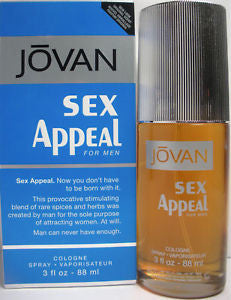 JOVAN SEX APPEAL FOR MEN EDC SPRAY