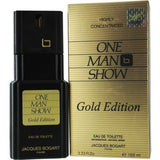 ONE MAN SHOW GOLD EDITION EDT SPRAY FOR MEN (JACQUES BOGART)